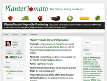 Tablet Screenshot of plantertomato.com